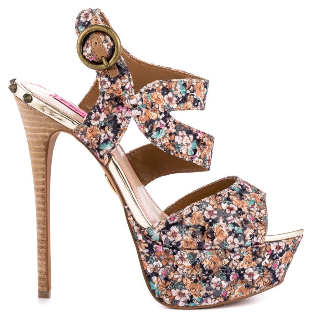 BETSEY JOHNSON, Floral High Heels